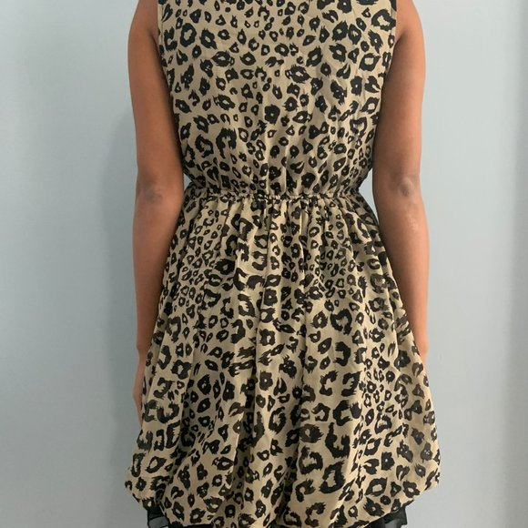 Leopard Print Formal Dress - Picture 3 of 3
